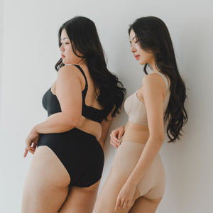 [ARRIVING 10.25] No-Camel-Toe SmoothGuard Seamless Mid-Rise Cheekie in Buttery Milk Tea
