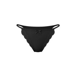 Soft Bloom Mid Rise Cheekie in Black