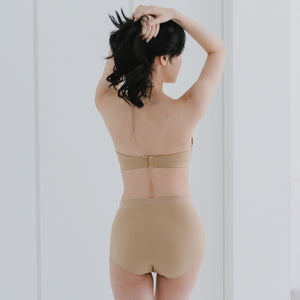 5th Gen 100% Non-Slip Strapless Bra in Toffee Cream