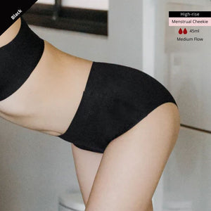 [ARRIVING 10.25] Hey Period! Seamless High-Rise Cheekie in Buttery Black