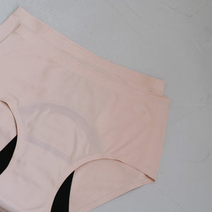 [ARRIVING 10.25] Hey Period! Seamless Mid-Rise Cheekie in Buttery Milk Tea