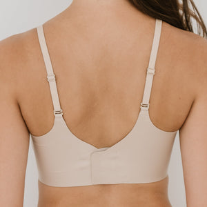 Air-ee Seamless Bra in Almond Nude - Thin Straps (Signature Edition)